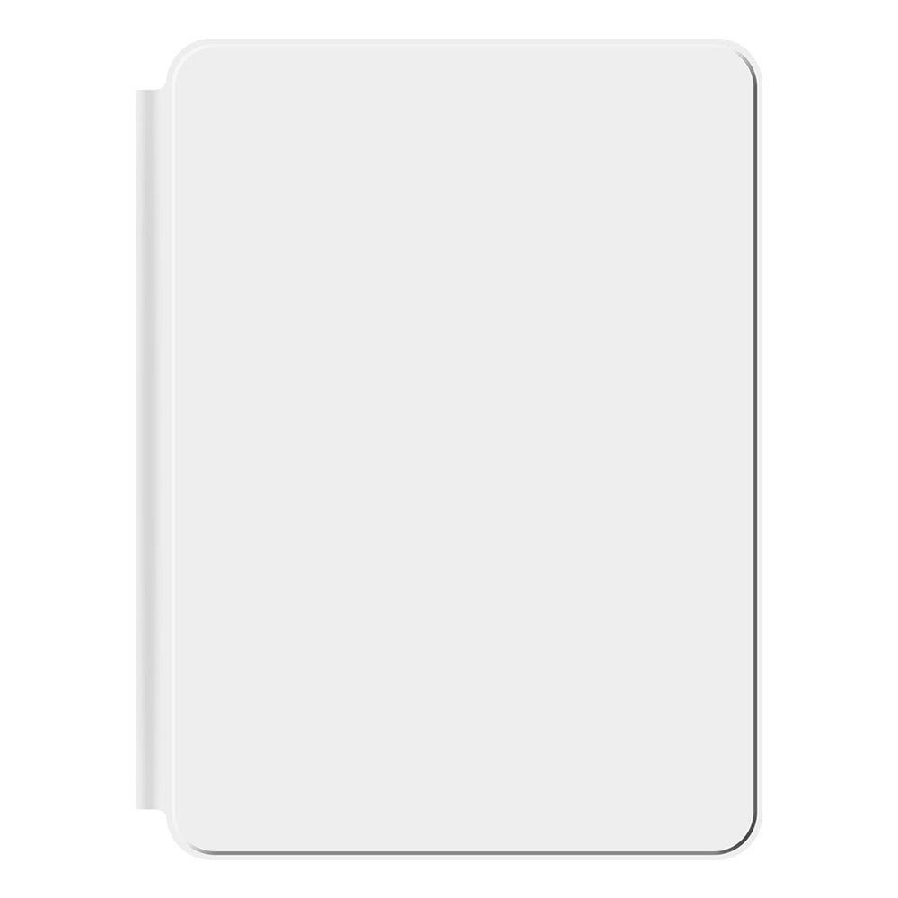 For iPad Pro 11 (2024) Smart Pogo Pin Direct Connection Keyboard + Leather Tablet Case