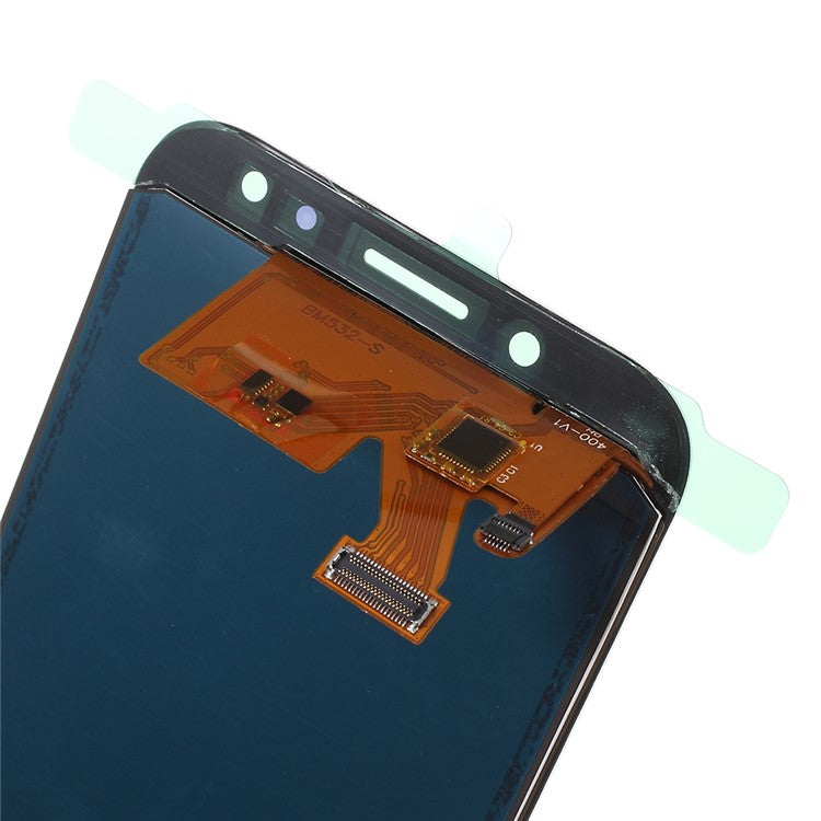 LCD-Screen-and-Digitizer-Assembly-Replacement-Part-for-Samsung-Galaxy-J5-2017-J530-with-TFT-Adjustable-Screen-Brightness-IC-and-Adhesive-Sticker--Black
