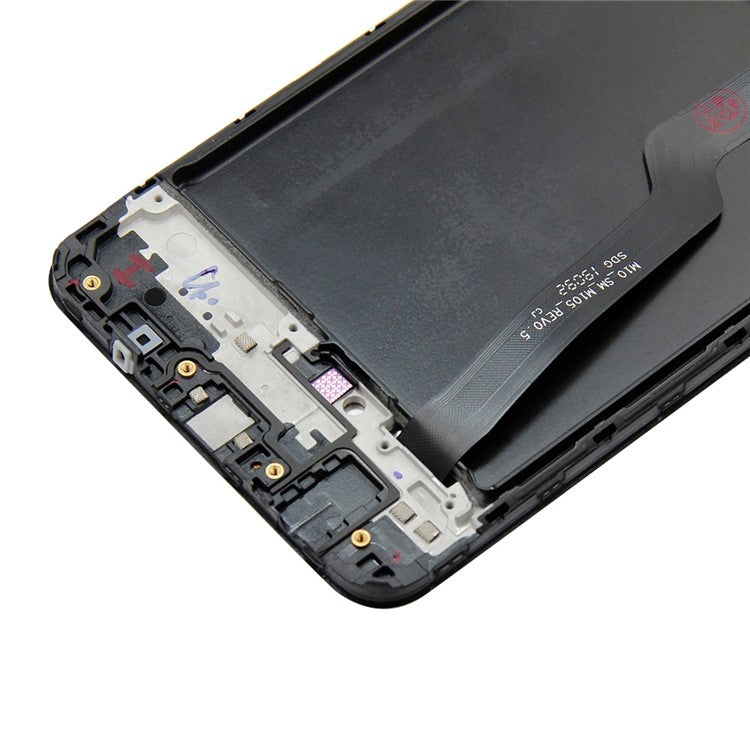 OEM-LCD-Screen-and-Digitizer-Assembly-+-Frame-Part-(without-Logo)-for-Samsung-Galaxy-A10-A105-A105F--Black