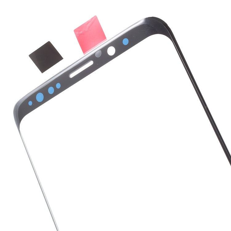 For-Samsung-Galaxy-S9-SM-G960-Front-Screen-Glass-Lens-Replacement-Part-(without-Logo)--Black