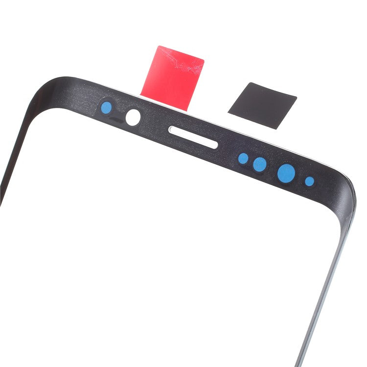 For-Samsung-Galaxy-S9-SM-G960-Front-Screen-Glass-Lens-Replacement-Part-(without-Logo)--Black