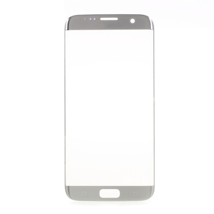 For-Samsung-Galaxy-S7-Edge-G935-OEM-Replacement-Front-Screen-Glass-Lens--Silver-Color
