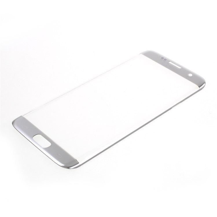 For-Samsung-Galaxy-S7-Edge-G935-OEM-Replacement-Front-Screen-Glass-Lens--Silver-Color