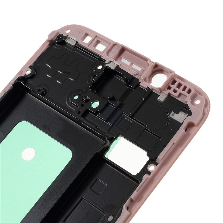 OEM-Front-Housing-Frame-Repair-Part-for-Samsung-Galaxy-J7-2017-J730--Rose-Gold
