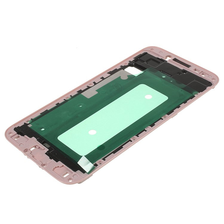 OEM-Front-Housing-Frame-Repair-Part-for-Samsung-Galaxy-J7-2017-J730--Rose-Gold