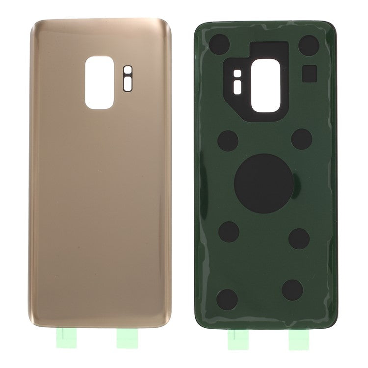 OEM-for-Samsung-Galaxy-S9-SM-G960-Battery-Housing-Cover-Part-Replacement-with-Adhesive-Sticker--Gold