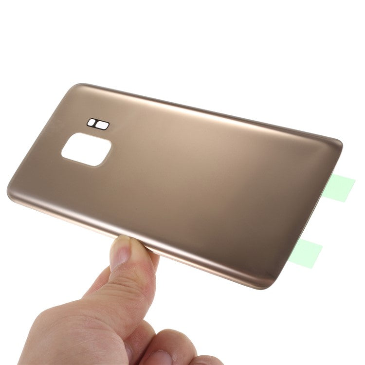 OEM-for-Samsung-Galaxy-S9-SM-G960-Battery-Housing-Cover-Part-Replacement-with-Adhesive-Sticker--Gold