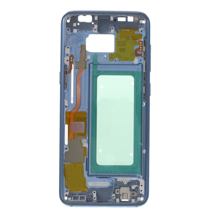 OEM-Middle-Plate-Frame-Part-with-Side-Button-for-Samsung-Galaxy-S8-G950--Blue