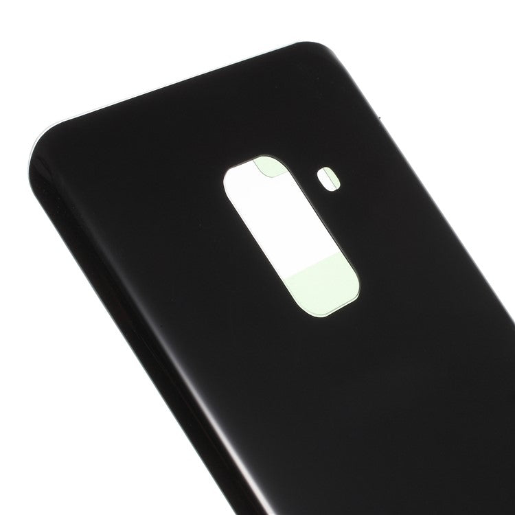 Back-Battery-Housing-Cover-Assembly-Part-with-Adhesive-Sticker-for-Samsung-Galaxy-A8-(2018)--Black