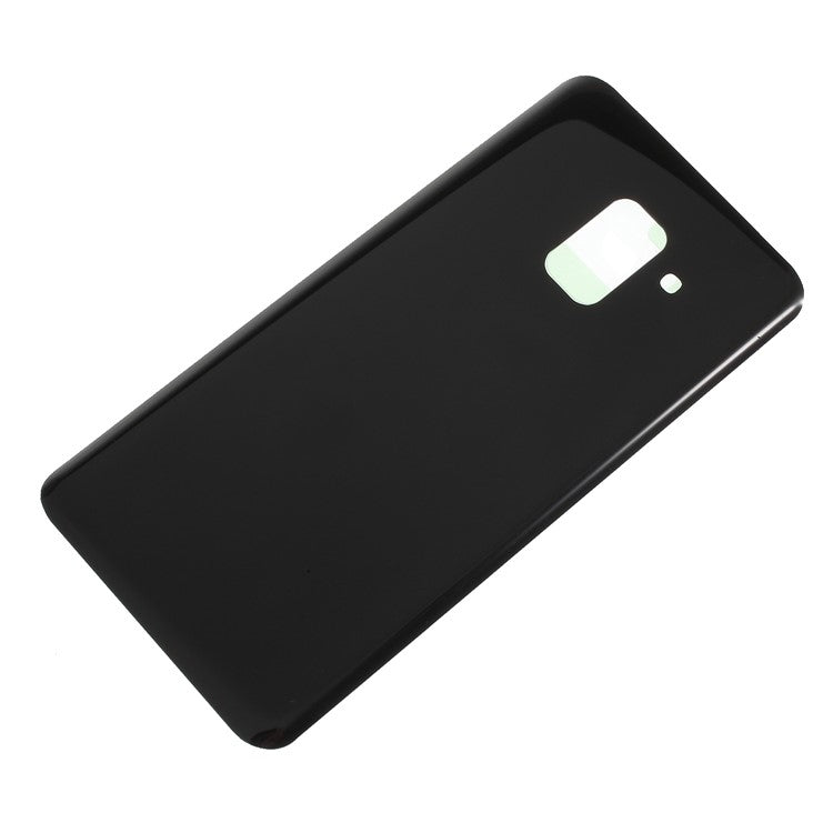 Back-Battery-Housing-Cover-Assembly-Part-with-Adhesive-Sticker-for-Samsung-Galaxy-A8-(2018)--Black