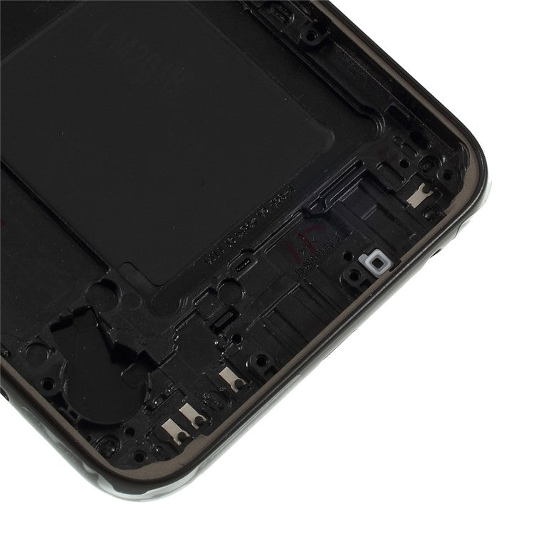 OEM-Back-Housing-Door-Cover-+-Middle-Plate-Frame-Part-for-Samsung-Galaxy-J6-(2018)-J600--Black