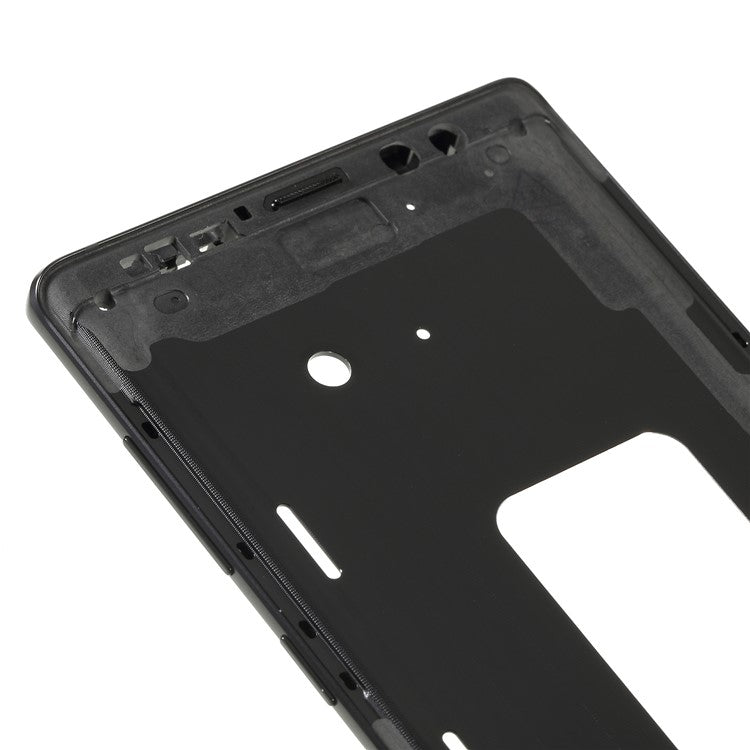 OEM-Middle-Plate-Frame-with-Power-&-Volume-Buttons-Flex-Cable-Part-for-Samsung-Galaxy-Note9-N960--Black