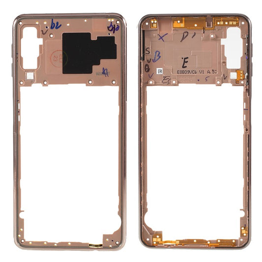 OEM-Rear-Housing-Faceplate-Assembly-Part-for-Samsung-Galaxy-A7-(2018)-A750--Gold
