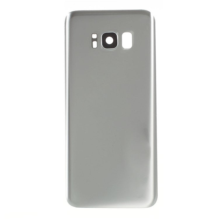 OEM-for-Samsung-Galaxy-S8-G950-Battery-Housing-with-Adhesive-Sticker-+-Waterproof-Adhesive-+-Camera-Lens-Ring-Cover--Silver
