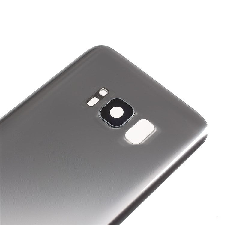 OEM-for-Samsung-Galaxy-S8-G950-Battery-Housing-with-Adhesive-Sticker-+-Waterproof-Adhesive-+-Camera-Lens-Ring-Cover--Silver