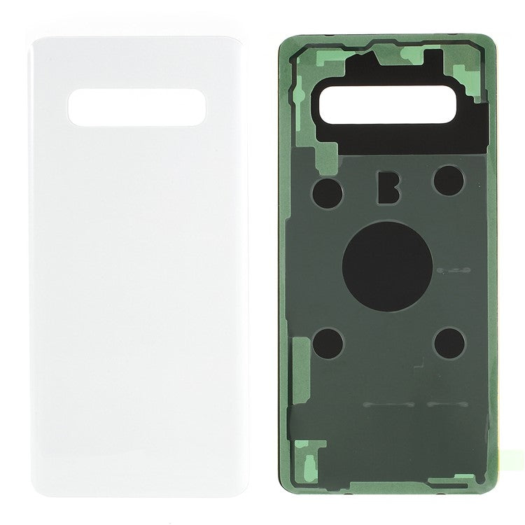 For-Samsung-Galaxy-S10-G973-Battery-Housing-with-Adhesive-Sticker-Replacement--White