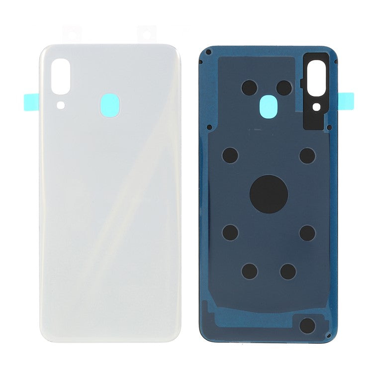 OEM-Rear-Battery-Housing-Cover-Part-with-Adhesive-Sticker-for-Samsung-Galaxy-A30-SM-A305--White