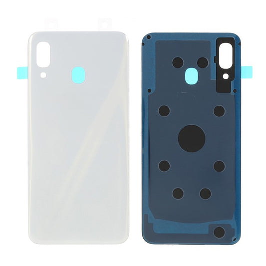 OEM-Rear-Battery-Housing-Cover-Part-with-Adhesive-Sticker-for-Samsung-Galaxy-A30-SM-A305--White