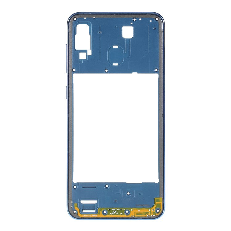 OEM-Middle-Plate-Frame-for-Samsung-Galaxy-A30-SM-A305--Blue