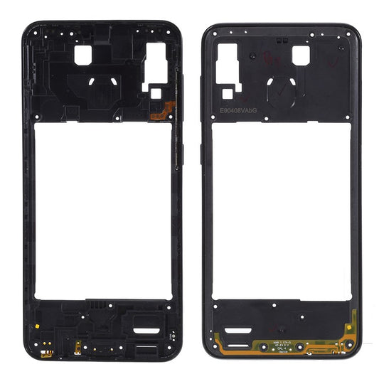 OEM-Middle-Plate-Frame-Repair-Part-(Plastic)-for-Samsung-Galaxy-A20-SM-A205F--Black