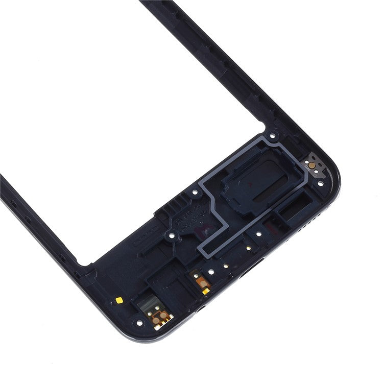 OEM-Middle-Plate-Frame-Repair-Part-(Plastic)-for-Samsung-Galaxy-A20-SM-A205F--Blue