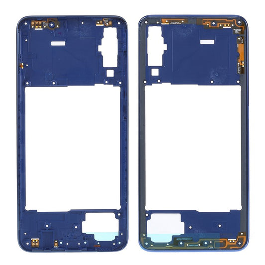 OEM-Middle-Plate-Frame-Repair-Part-(Plastic)-(without-Logo)-for-Samsung-Galaxy-A70-SM-A705F--Blue