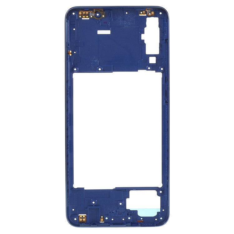 OEM-Middle-Plate-Frame-Repair-Part-(Plastic)-(without-Logo)-for-Samsung-Galaxy-A70-SM-A705F--Blue