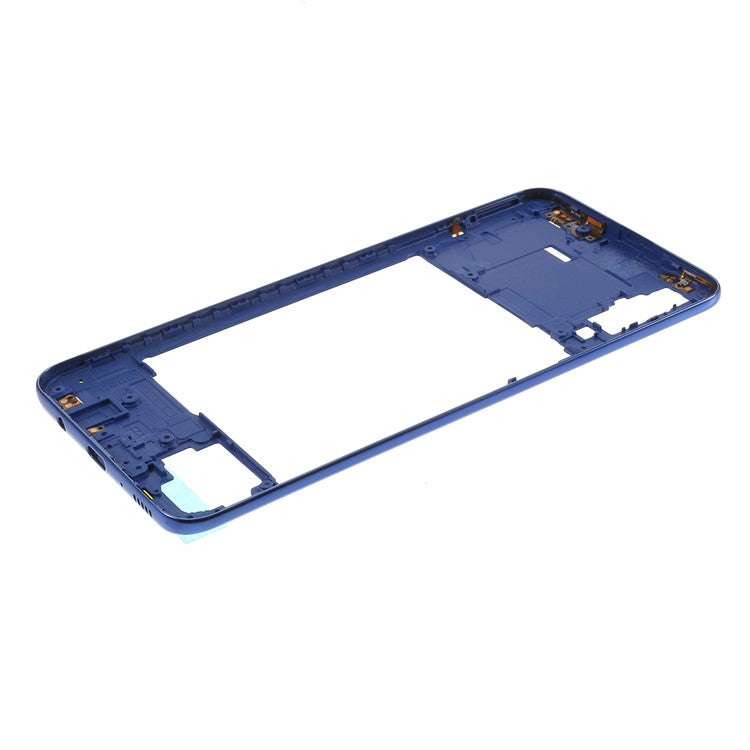 OEM-Middle-Plate-Frame-Repair-Part-(Plastic)-(without-Logo)-for-Samsung-Galaxy-A70-SM-A705F--Blue