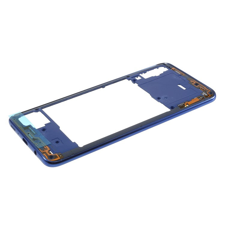 OEM-Middle-Plate-Frame-Repair-Part-(Plastic)-(without-Logo)-for-Samsung-Galaxy-A70-SM-A705F--Blue