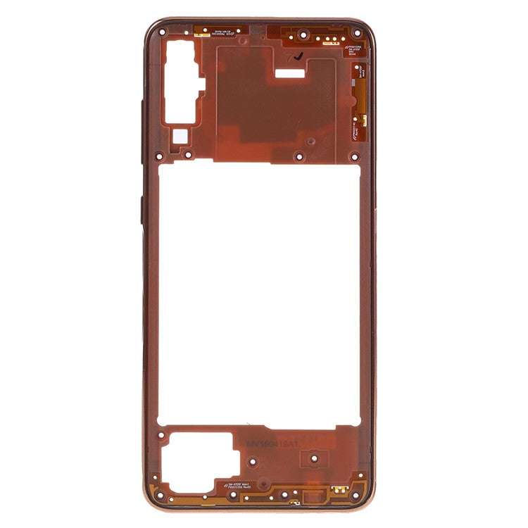 OEM-Middle-Plate-Frame-Repair-Part-(Plastic)-(without-Logo)-for-Samsung-Galaxy-A70-SM-A705F--Orange