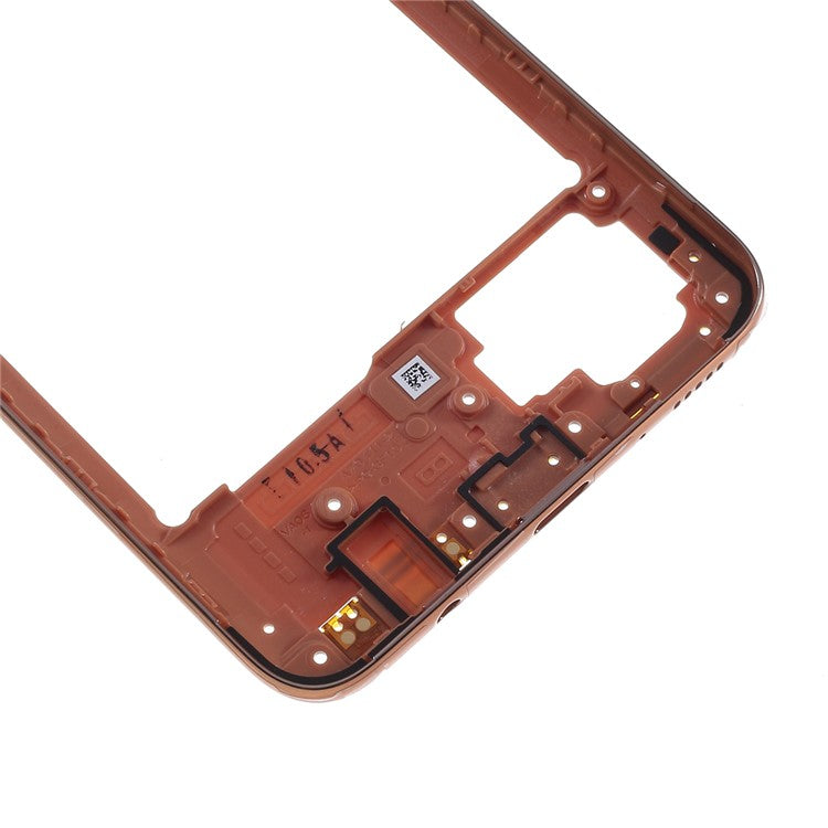 OEM-Middle-Plate-Frame-Repair-Part-(Plastic)-(without-Logo)-for-Samsung-Galaxy-A70-SM-A705F--Orange