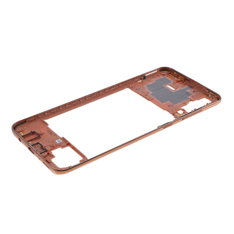 OEM-Middle-Plate-Frame-Repair-Part-(Plastic)-(without-Logo)-for-Samsung-Galaxy-A70-SM-A705F--Orange
