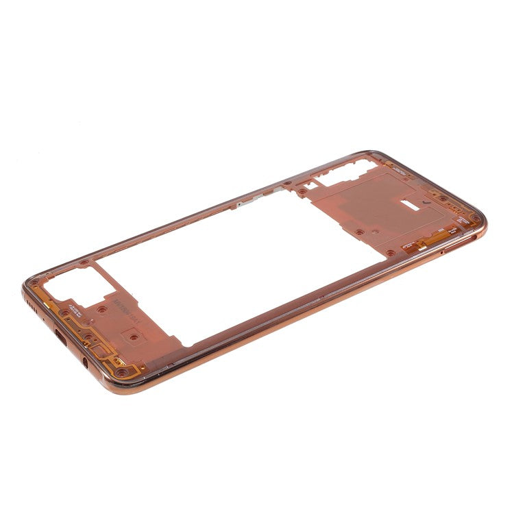 OEM-Middle-Plate-Frame-Repair-Part-(Plastic)-(without-Logo)-for-Samsung-Galaxy-A70-SM-A705F--Orange