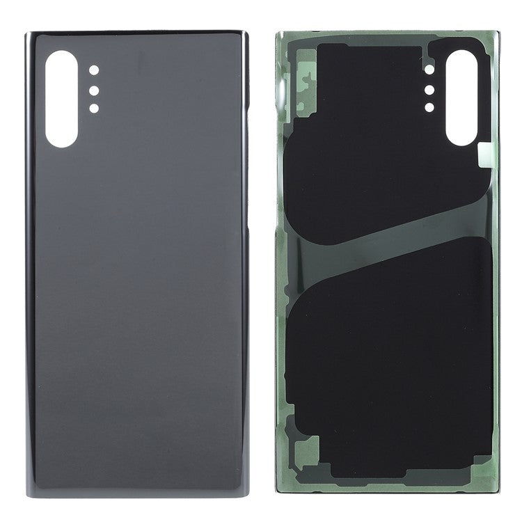 For-Samsung-Galaxy-Note-10-Plus-4G-N975-Glass-Battery-Housing-Cover-with-Adhesive-Sticker--Black