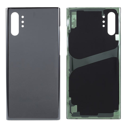 For-Samsung-Galaxy-Note-10-Plus-4G-N975-Glass-Battery-Housing-Cover-with-Adhesive-Sticker--Black