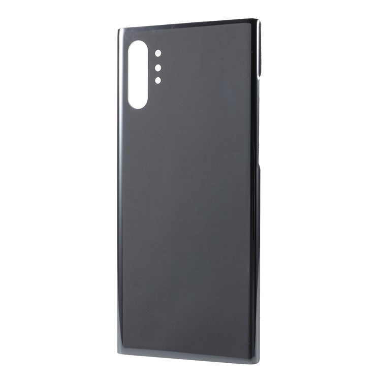 For-Samsung-Galaxy-Note-10-Plus-4G-N975-Glass-Battery-Housing-Cover-with-Adhesive-Sticker--Black