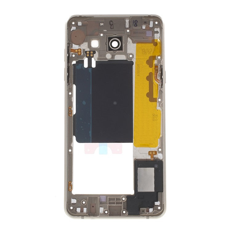 For-Samsung-Galaxy-A5-SM-A510F-Middle-Housing-Frame-with-Small-Parts-OEM-Material-Assembly--Gold-Color