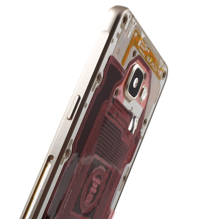 For-Samsung-Galaxy-A5-SM-A510F-Middle-Housing-Frame-with-Small-Parts-OEM-Material-Assembly--Gold-Color