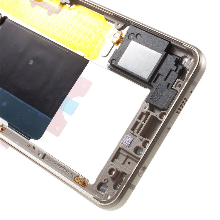 For-Samsung-Galaxy-A5-SM-A510F-Middle-Housing-Frame-with-Small-Parts-OEM-Material-Assembly--Gold-Color
