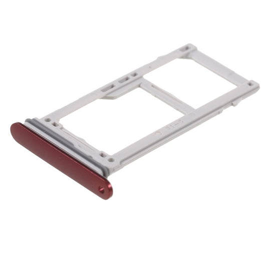 OEM-SIM1-+-SIM2/Micro-SD-Card-Tray-Holders-Part-for-Samsung-Galaxy-S9-G960-/-S9-Plus-G965--Red