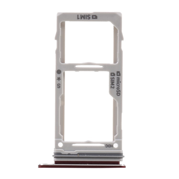OEM-SIM1-+-SIM2/Micro-SD-Card-Tray-Holders-Part-for-Samsung-Galaxy-S9-G960-/-S9-Plus-G965--Red