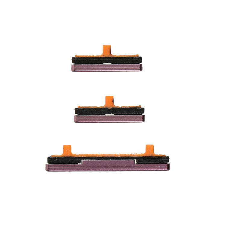 3Pcs/Pack-OEM-Side-Buttons-Set-(without-Logo)-for-Samsung-Galaxy-S9-G960/S9+-G965--Purple