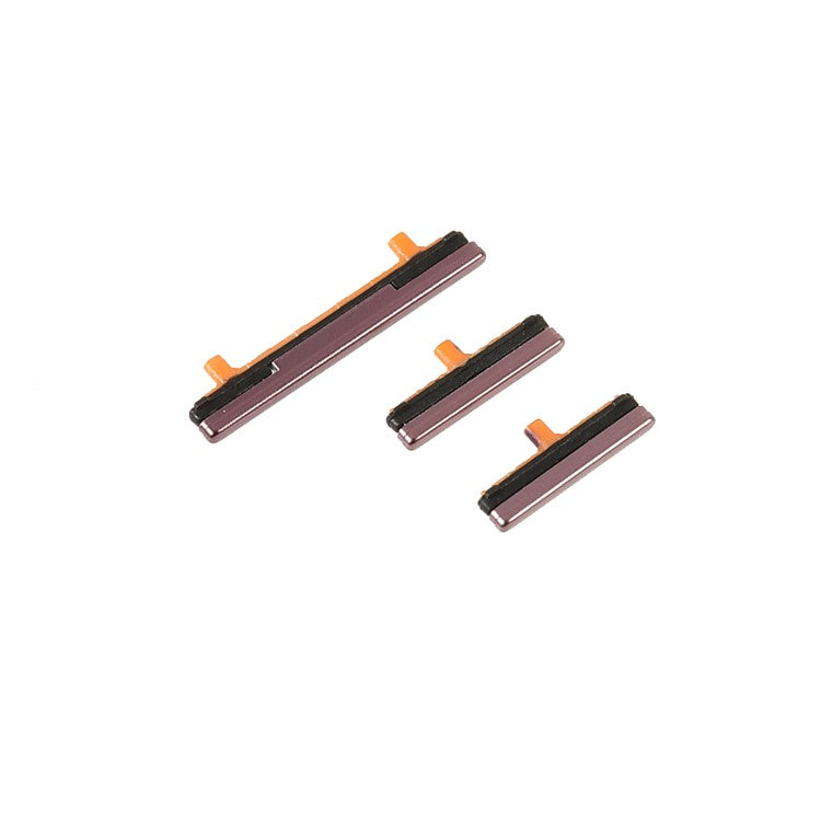 3Pcs/Pack-OEM-Side-Buttons-Set-(without-Logo)-for-Samsung-Galaxy-S9-G960/S9+-G965--Purple