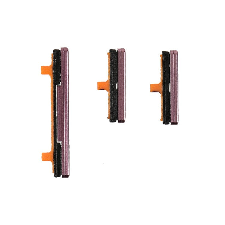 3Pcs/Pack-OEM-Side-Buttons-Set-(without-Logo)-for-Samsung-Galaxy-S9-G960/S9+-G965--Purple