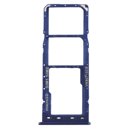 OEM-Dual-SIM-Micro-SD-Card-Tray-Holder-Replacement-for-Samsung-Galaxy-A10-SM-A105--Blue