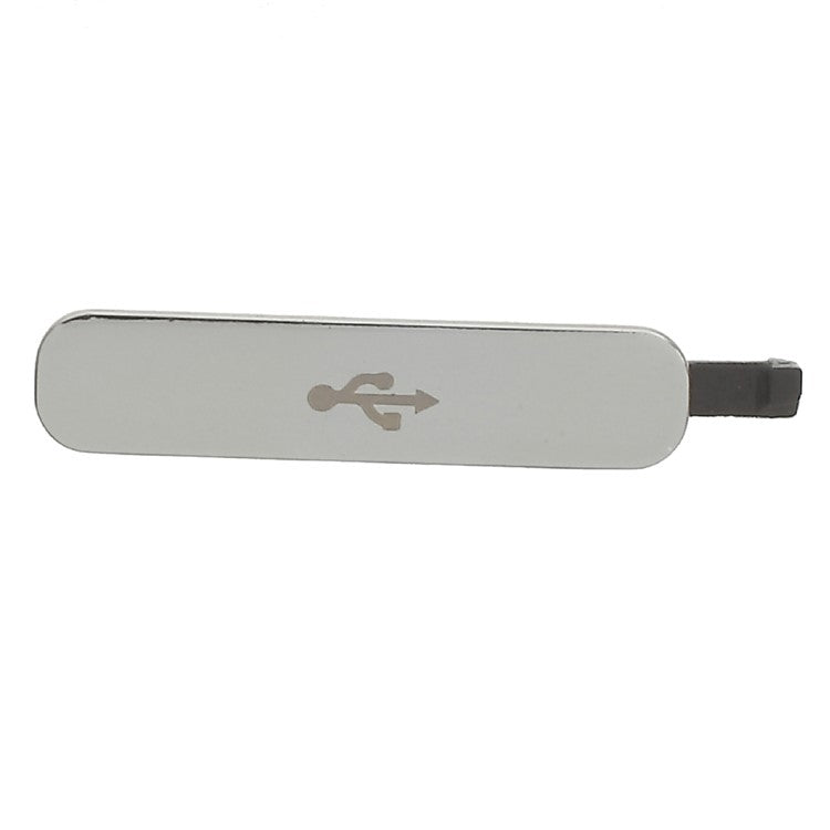 Charging-Port-Anti-dust-Cover-for-Samsung-Galaxy-S5-(All-Versions)--Silver-Color