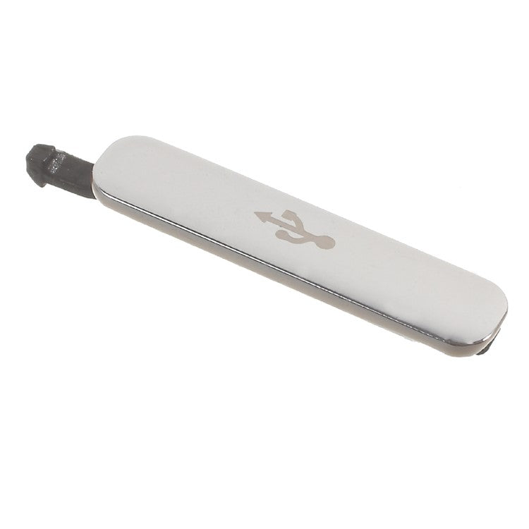 Charging-Port-Anti-dust-Cover-for-Samsung-Galaxy-S5-(All-Versions)--Silver-Color