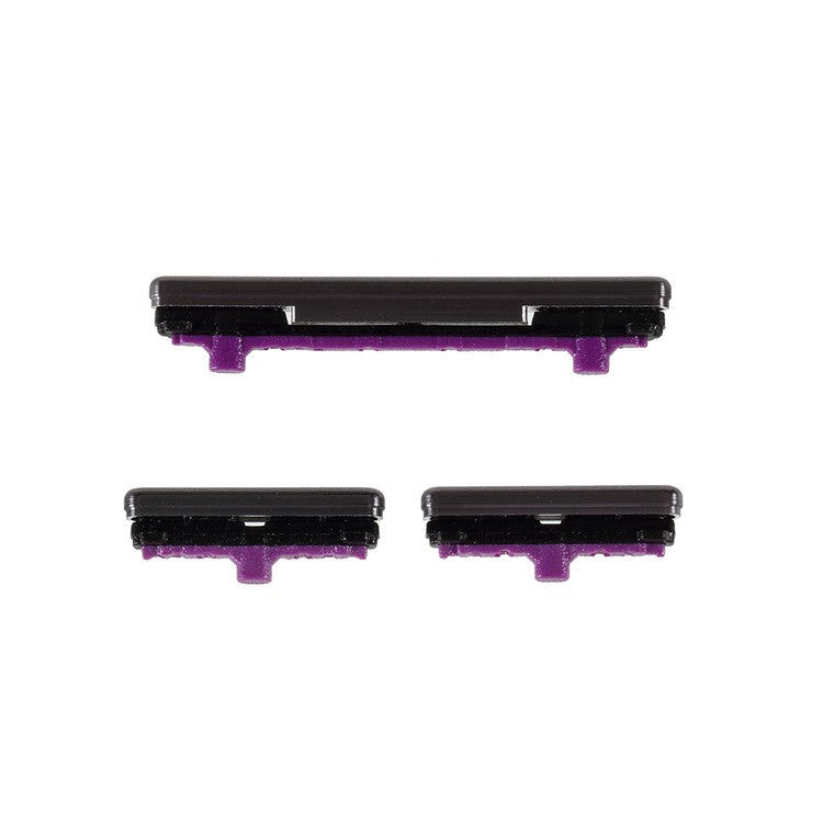 For-Samsung-Galaxy-S10-G973-/-S10-Plus-G975-3Pcs-/-Set-OEM-Power-On-/-Off-and-Volume-Side-Buttons-(without-Logo)--Silver