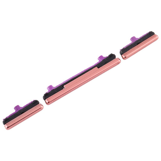 For-Samsung-Galaxy-S10-G973-/-S10-Plus-G975-3Pcs-/-Set-OEM-Power-On-/-Off-and-Volume-Side-Buttons-(without-Logo)--Pink