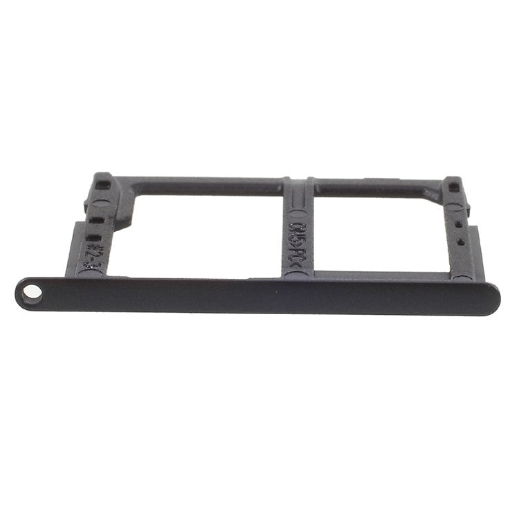 OEM-SIM1-+-SIM2/Micro-SD-Card-Tray-Holder-Replacement-(2-pcs)-for-Samsung-Galaxy-J5-Prime/J7-Prime--Black